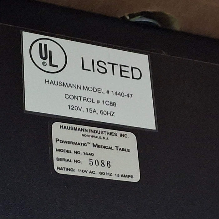 Hausmann Ind. 1440 Bariatric Dual Lift Powermatic Mat Platform