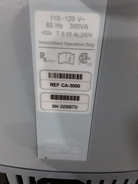 Respironics Respironics CA-3000 Cough Assist Respiratory reLink Medical