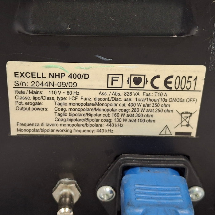 Elmed Incorporated Elmed Incorporated Excell NHP 400/D Electrosurgical Unit Electrosurgical Units reLink Medical