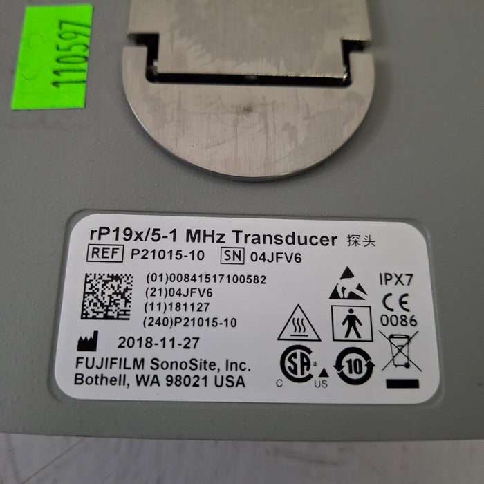 Fujifilm Fujifilm P21015-20 rP19x/5-1 MHz Transducer Ultrasound Probes reLink Medical