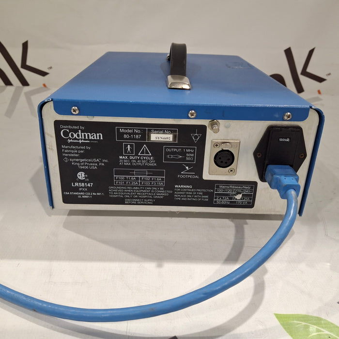 Synergy 80-1187 Malis Precision Bipolar Coagulator