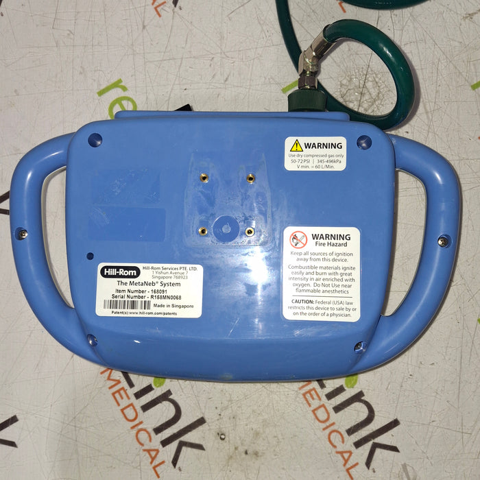 Hill-Rom Hill-Rom MetaNeb Lung Therapy System Respiratory reLink Medical