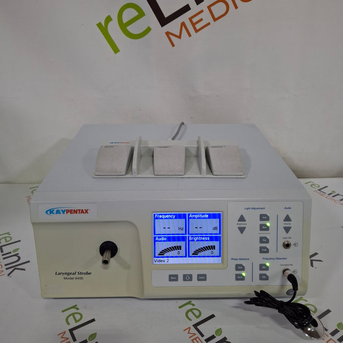 KayPentax 9400 Laryngeal Strobe Light Source