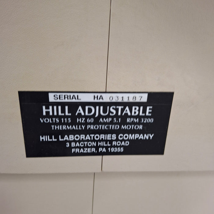 Hill Laboratories Co. Hill Laboratories Co. Hill Adjustable Chiropractic Table Exam Chairs / Tables reLink Medical
