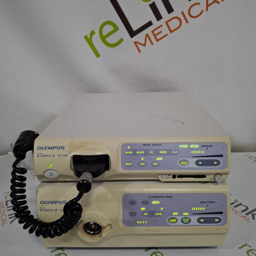 Olympus Olympus CV-180/CLV-180 Video Endoscopy System Flexible Endoscopy reLink Medical