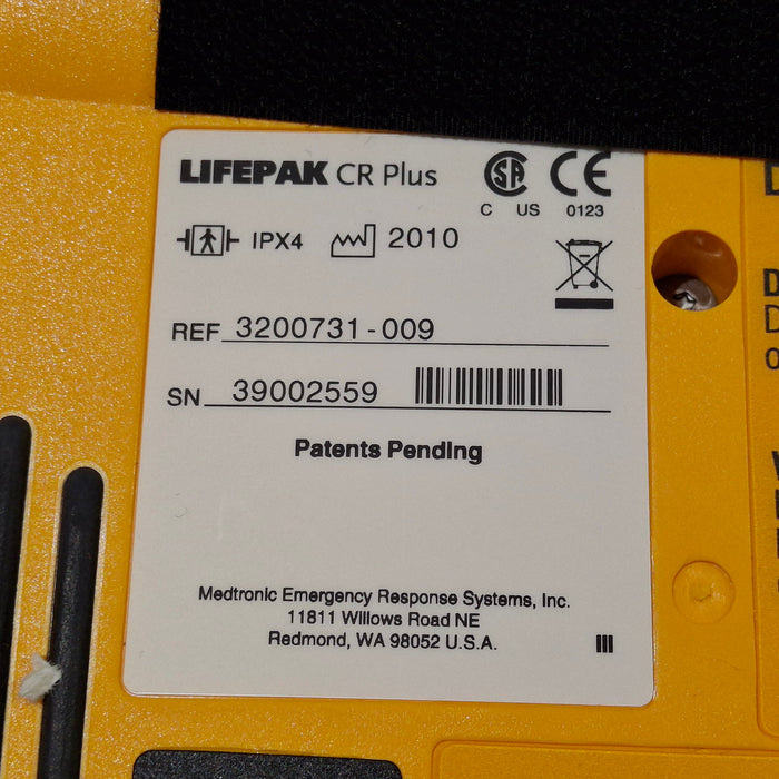 Medtronic LifePak CR Plus Defibrillator
