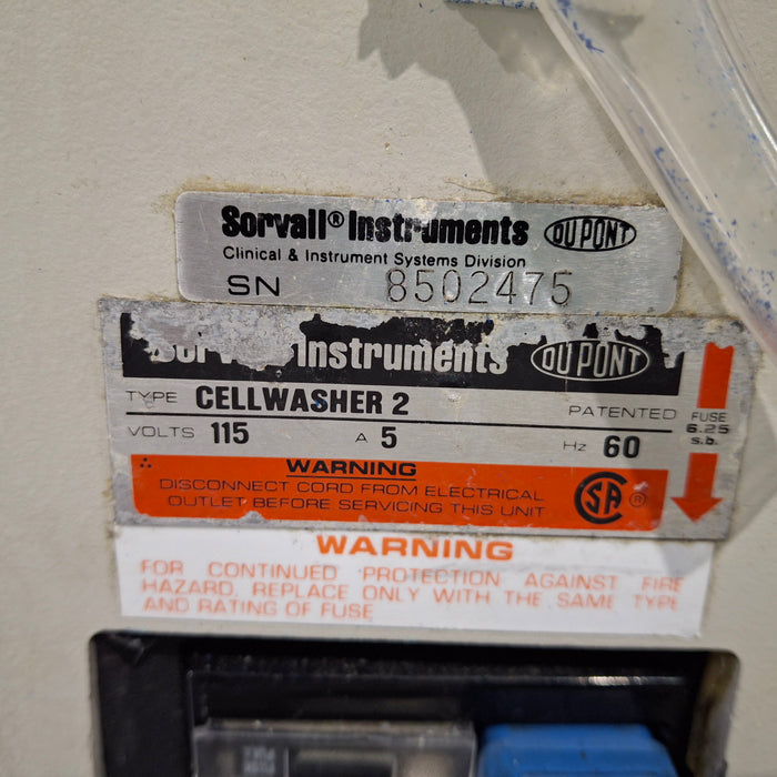 Sorvall Cellwasher 2 Centrifuge
