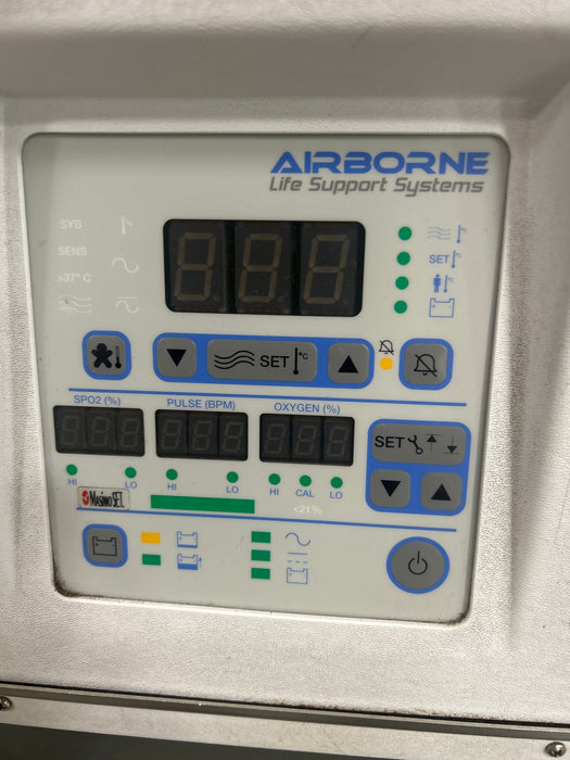 Airborne PulseOx Voyager Transport Incubator