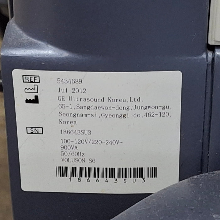 GE Healthcare GE Healthcare Voluson S6 Ultrasound Ultrasound reLink Medical