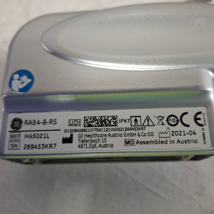 GE Healthcare GE Healthcare RAB4-8-RS Convex Transducer Ultrasound Probes reLink Medical