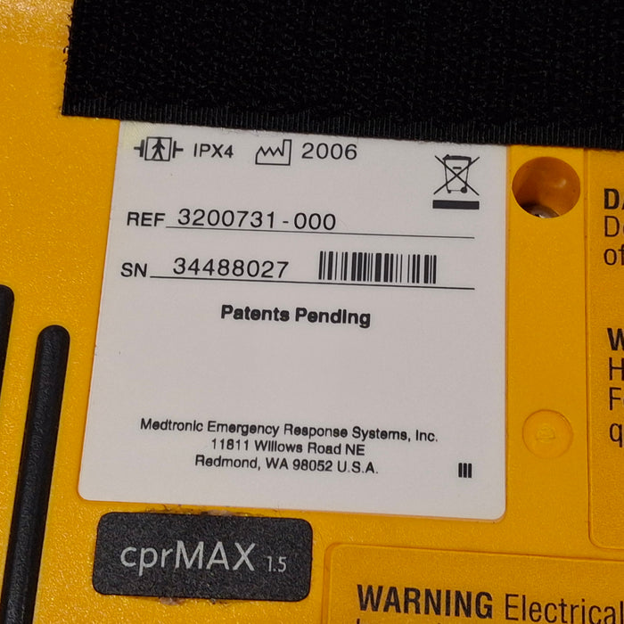 Medtronic LifePak CR Plus Defibrillator