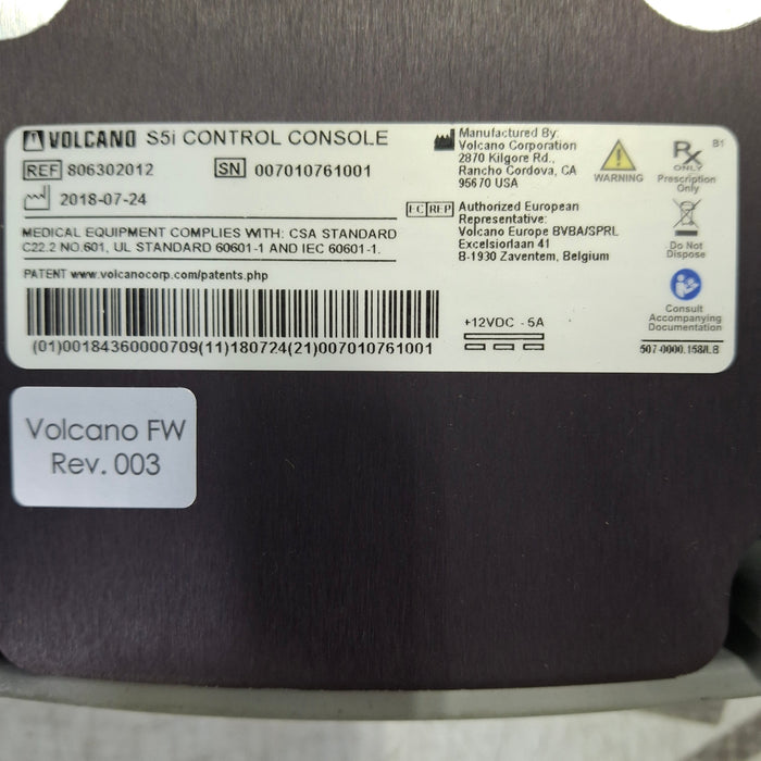 Philips Volcano s5i Imaging System