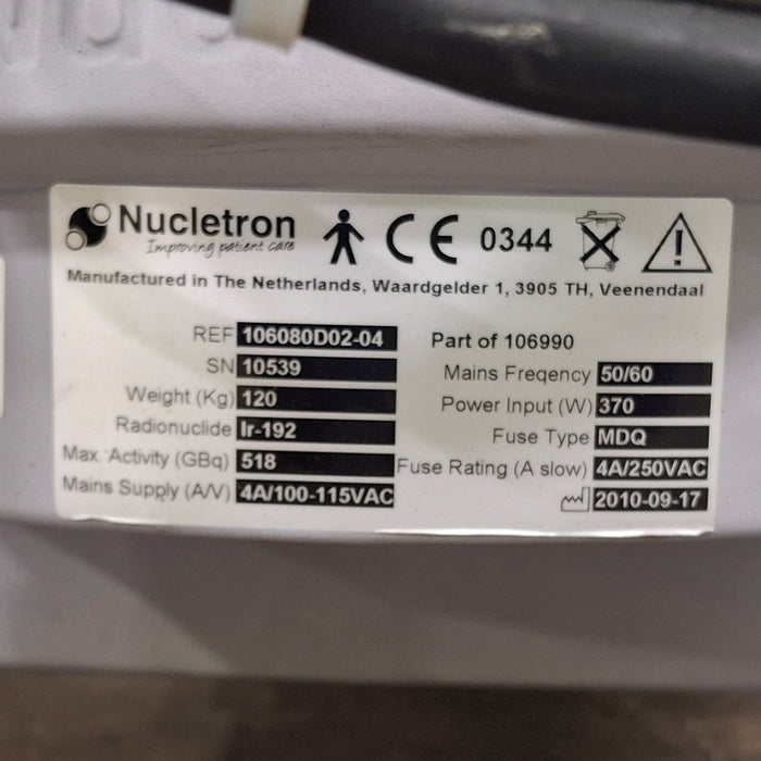 NUCLETRON NUCLETRON microSelectron HDR Brachytherapy Afterloader Linear Accelerator/Rad Therapy reLink Medical
