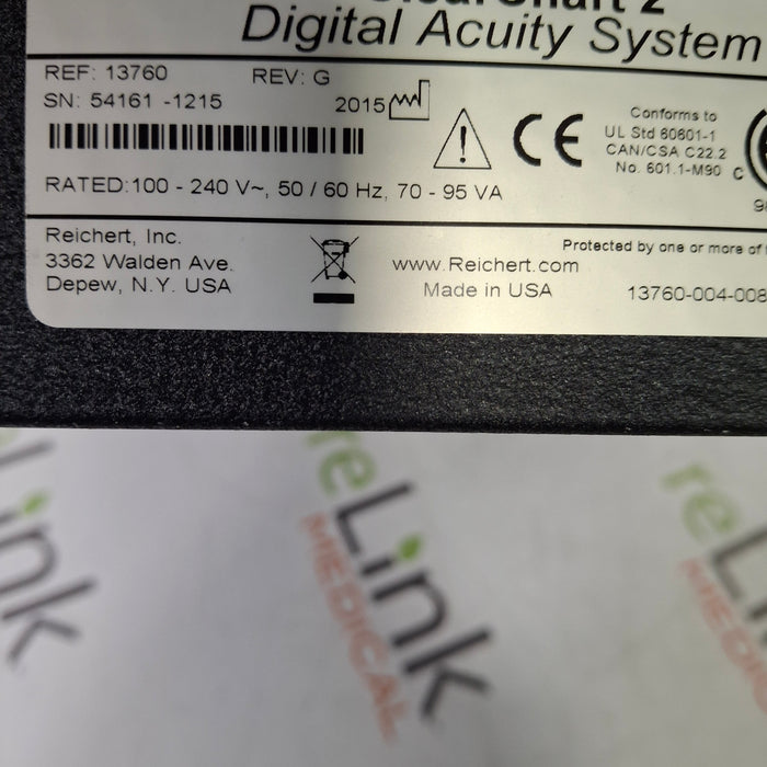 Reichert Clear Chart 2 Acuity System