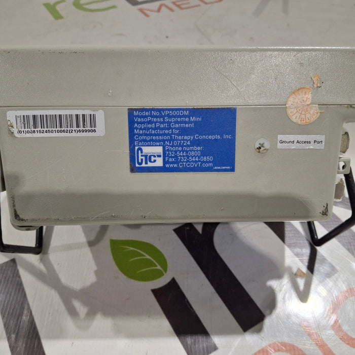 CTC CTC VasoPress Supreme Mini VP500DM Pump Surgical Equipment reLink Medical