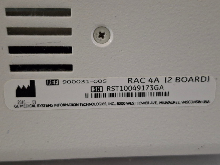GE Healthcare TRAM-RAC 4A Module Rack