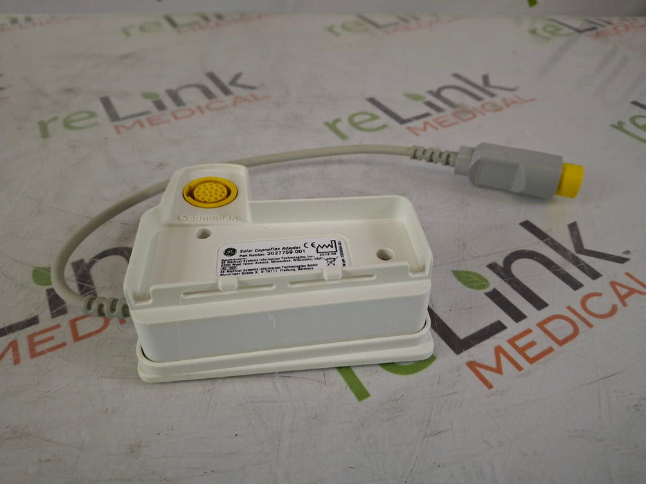 GE Healthcare Solar CapnoFlex 2027759-001 Adapter
