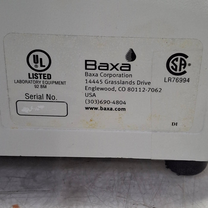 Baxa Corporation Repeater Pump Peristaltic Fluid Transfer