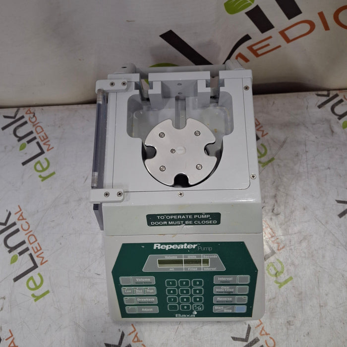Baxa Corporation Baxa Corporation Repeater Pump Peristaltic Fluid Transfer Research Lab reLink Medical