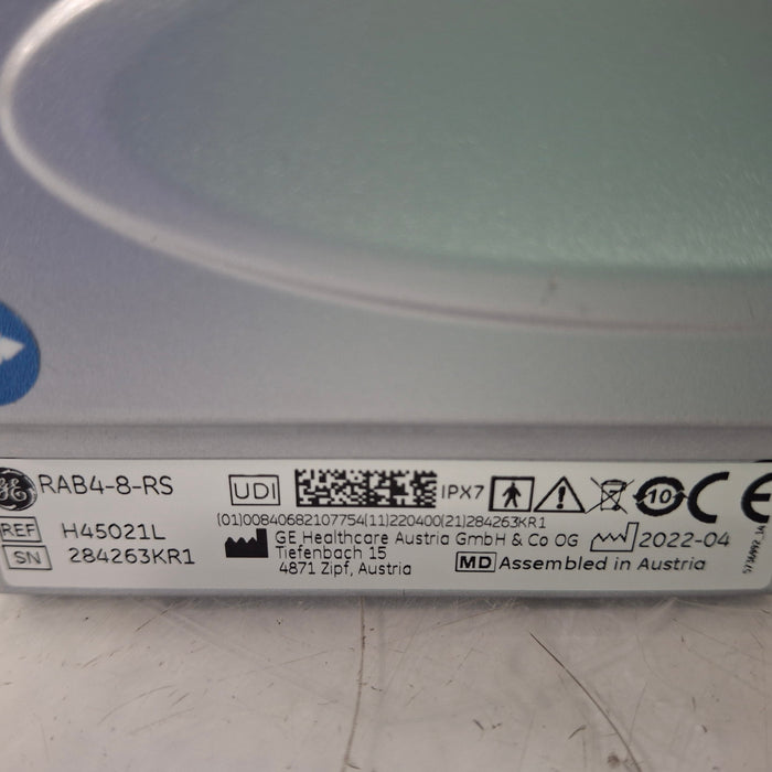 GE Healthcare GE Healthcare RAB4-8-RS Convex Transducer Ultrasound Probes reLink Medical