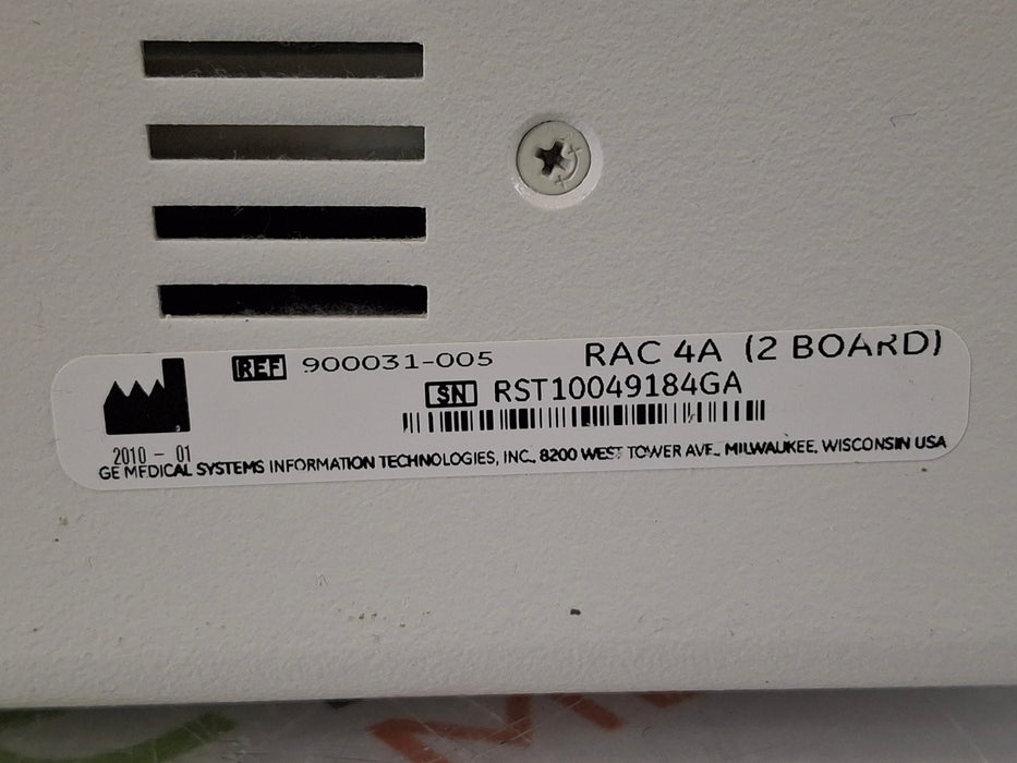 GE Healthcare TRAM-RAC 4A Module Rack