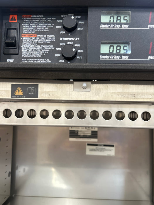 Steris QDJ05 Dual Compartment Warming Cabinet