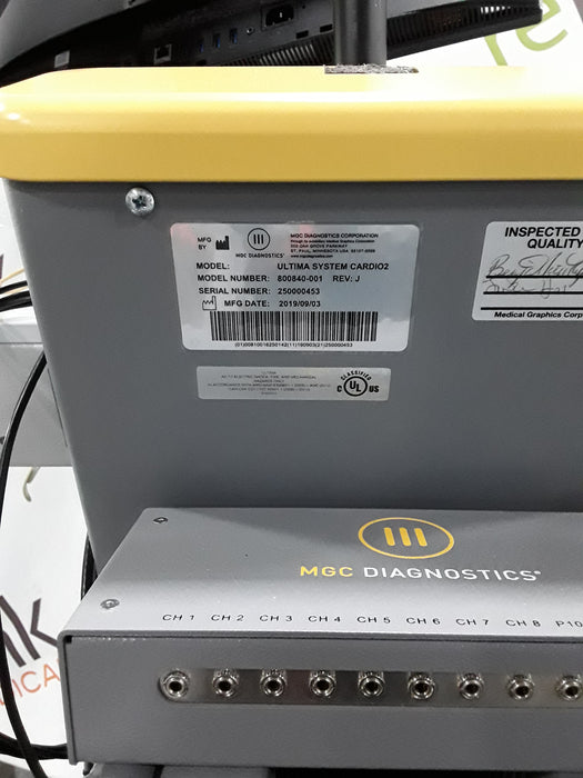 MGC Diagnostics Ultima Cardio2/PFX Pulmonary Function System