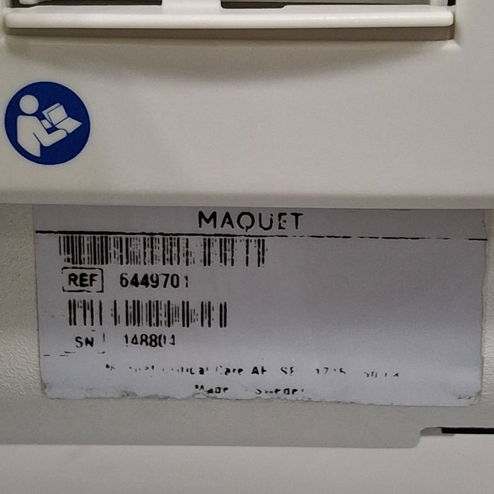 Maquet Maquet Servo-I Ventilator Respiratory reLink Medical