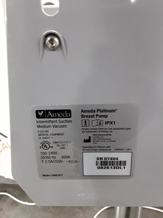 Ameda Platinum Breast Pump