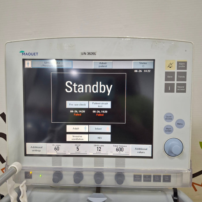 Maquet Maquet Servo-I Ventilator Respiratory reLink Medical