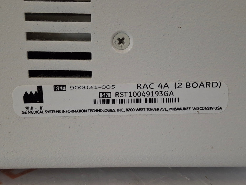 GE Healthcare TRAM-RAC 4A Module Rack