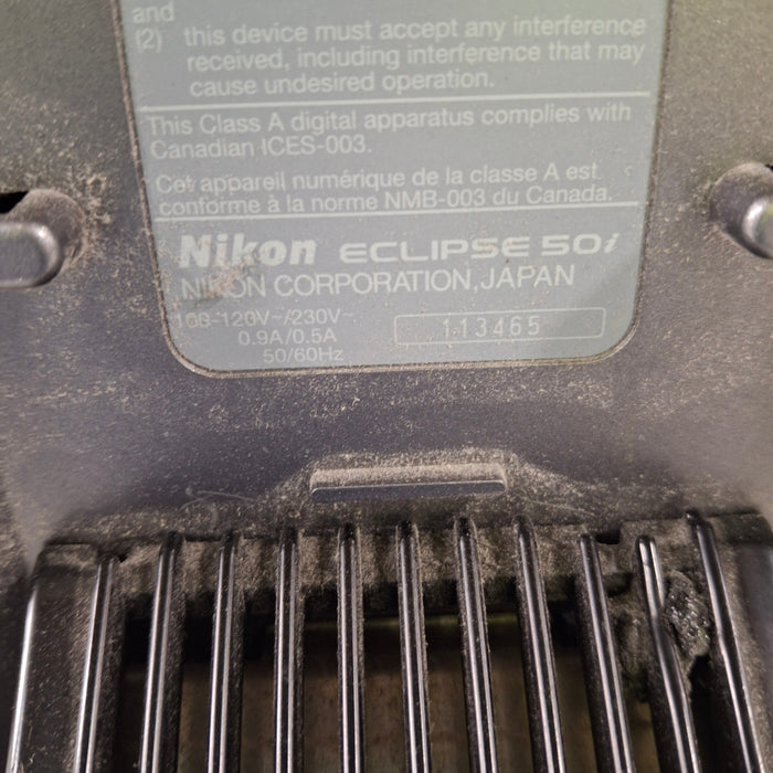 Nikon Eclipse 50i Binocular Microscope