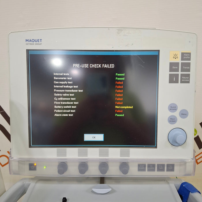 Maquet Maquet Servo-I Ventilator Respiratory reLink Medical