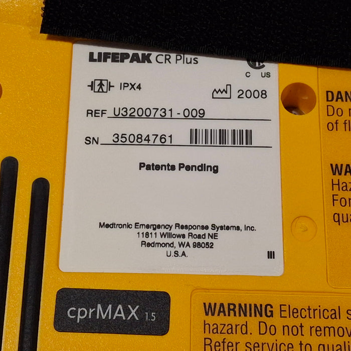Medtronic Medtronic LifePak CR Plus Defibrillator Defibrillators reLink Medical