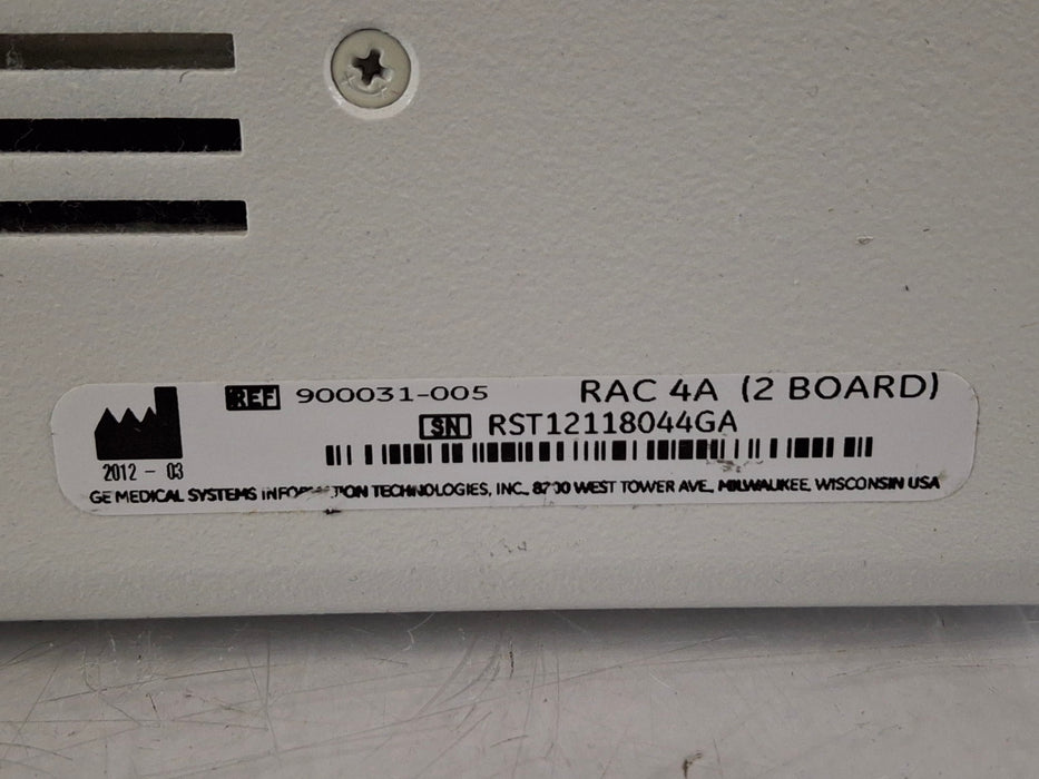GE Healthcare TRAM-RAC 4A Module Rack