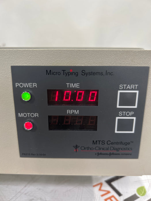 Ortho Diagnostic Systems Inc. Ortho Diagnostic Systems Inc. MTS 5150-60 Centrifuge Centrifuges reLink Medical