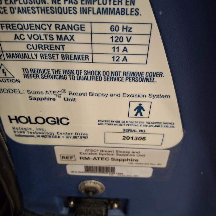 Hologic, Inc. Hologic, Inc. Atec Sapphire breast biopsy machine X-Ray Equipment reLink Medical