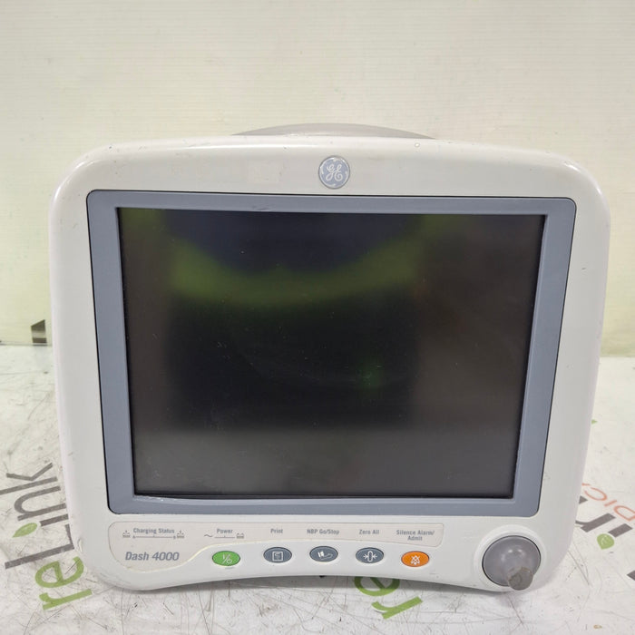 GE Healthcare Dash 4000 - GE/Nellcor SpO2 Patient Monitor