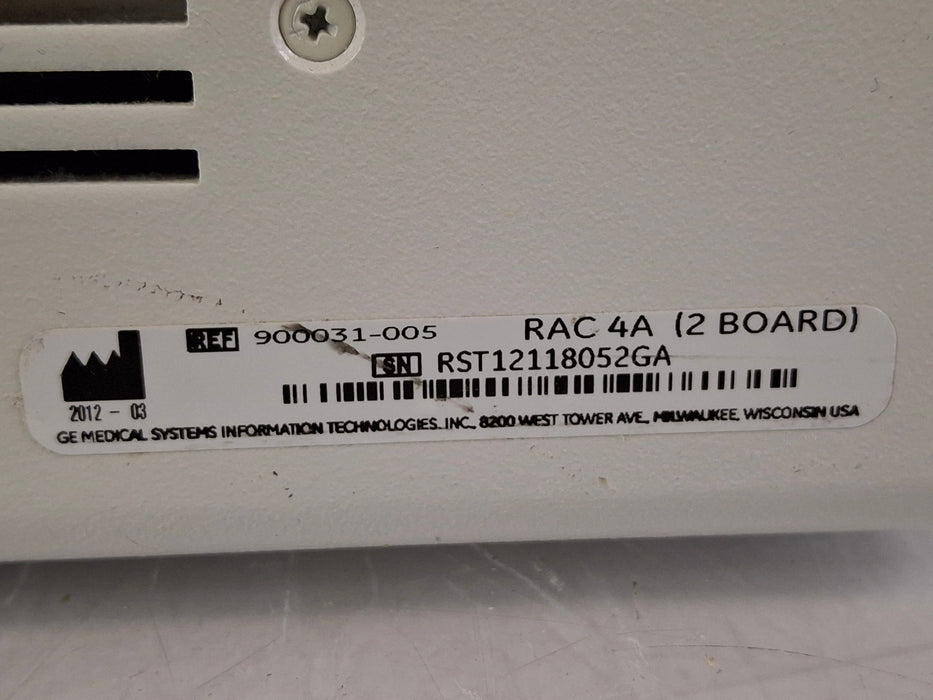 GE Healthcare TRAM-RAC 4A Module Rack