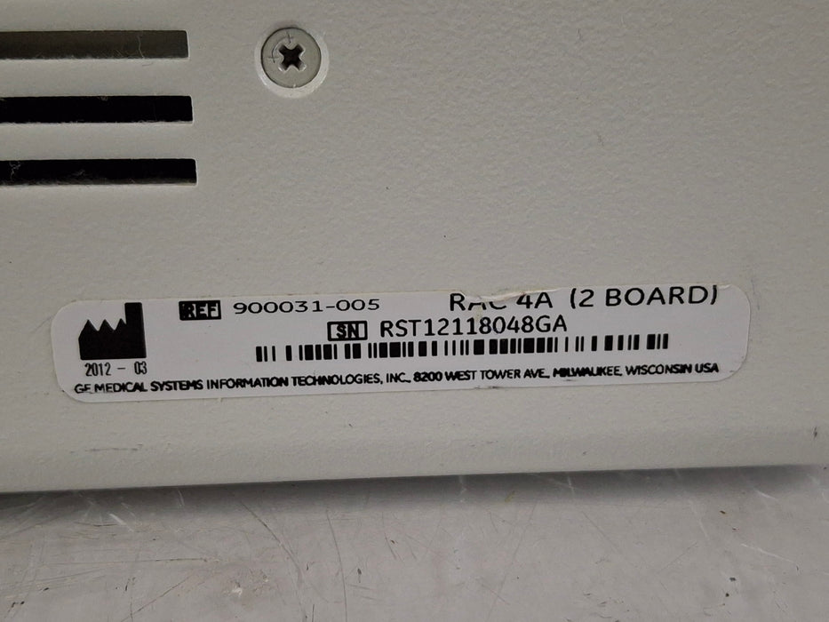 GE Healthcare TRAM-RAC 4A Module Rack