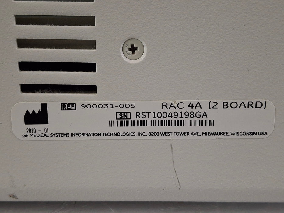GE Healthcare TRAM-RAC 4A Module Rack