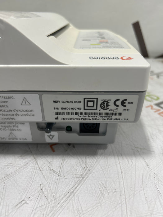 Cardiac Science Cardiac Science Burdick 8500 ECG Cardiology reLink Medical