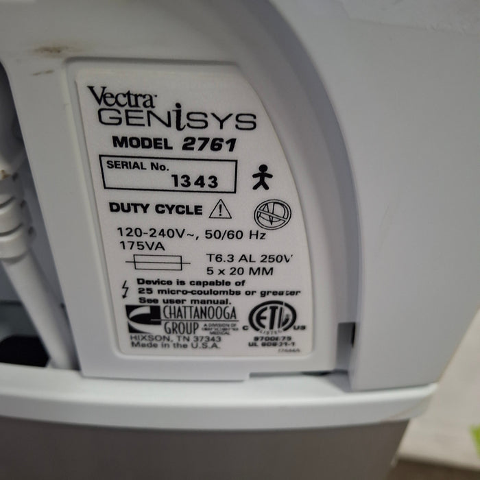 Chattanooga Group Vectra Genisys 2761 2-Channel Ultrasound Combo Unit