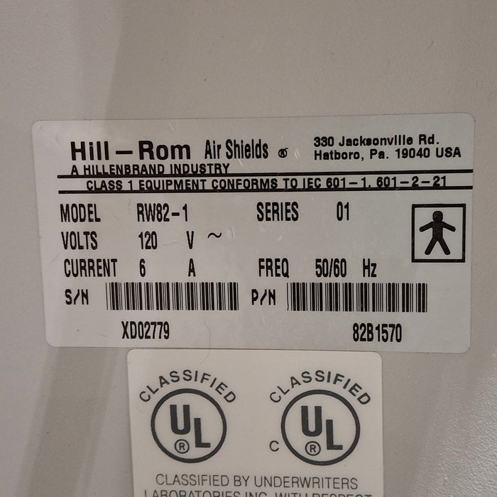 Hill-Rom Hill-Rom Air-Shields RW82-1 Head Assembly Temperature Control Units reLink Medical