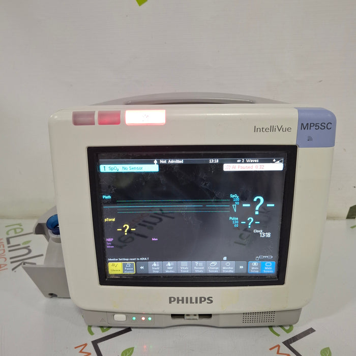 Philips IntelliVue MP5SC Fast SpO2, NIBP Spot Check Monitor