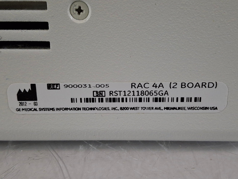 GE Healthcare TRAM-RAC 4A Module Rack