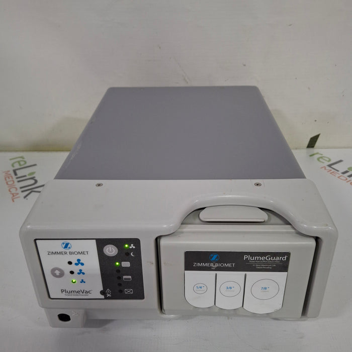Zimmer Zimmer PlumeVac AEVV120 Surgical Smoke Evacuator Surgical Equipment reLink Medical