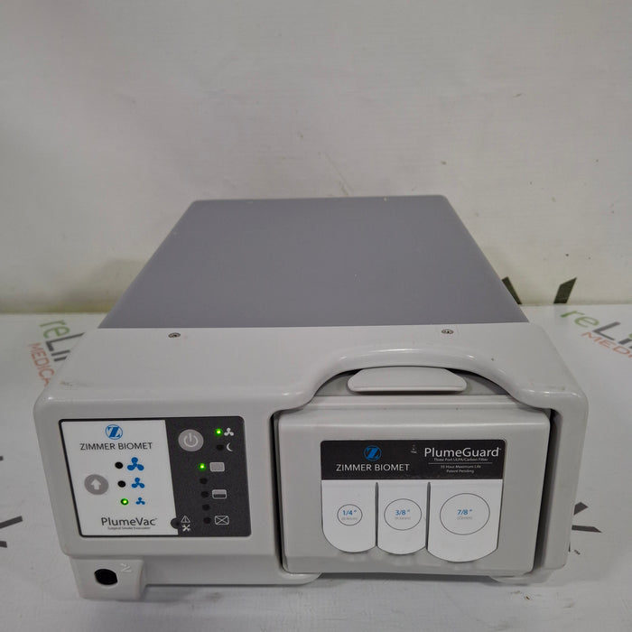 Zimmer Zimmer PlumeVac AEVV120 Surgical Smoke Evacuator Surgical Equipment reLink Medical