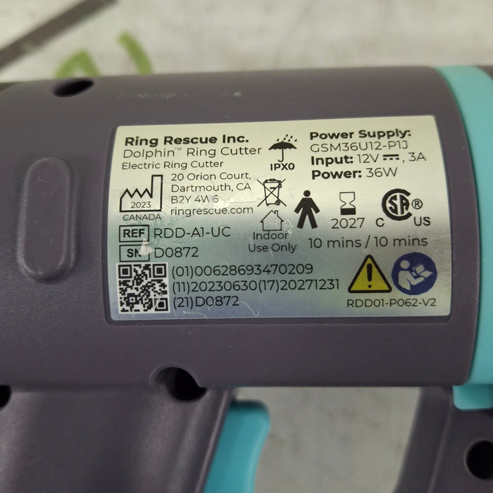 Ring Rescue Inc. Ring Rescue Inc. Dolphin Electric Ring Cutter Surgical Instruments reLink Medical