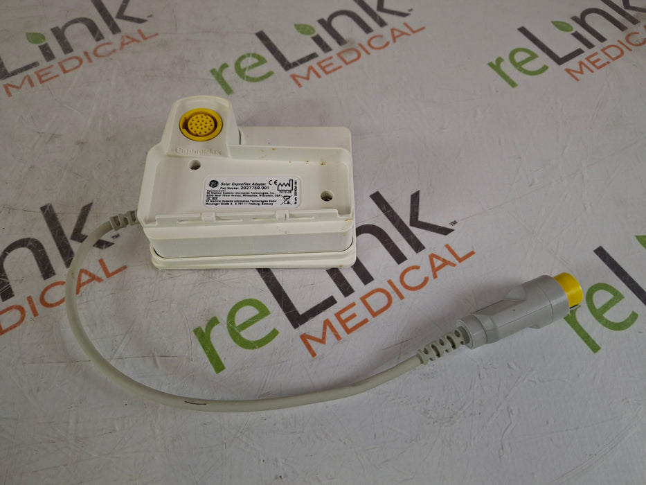 GE Healthcare Solar CapnoFlex 2027759-001 Adapter